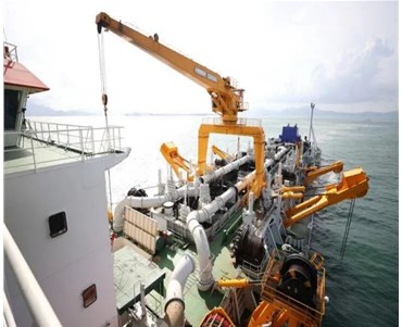 “造島神器”參與惠州港重點工程建設